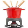 Gusseisen Fondue Set Käse